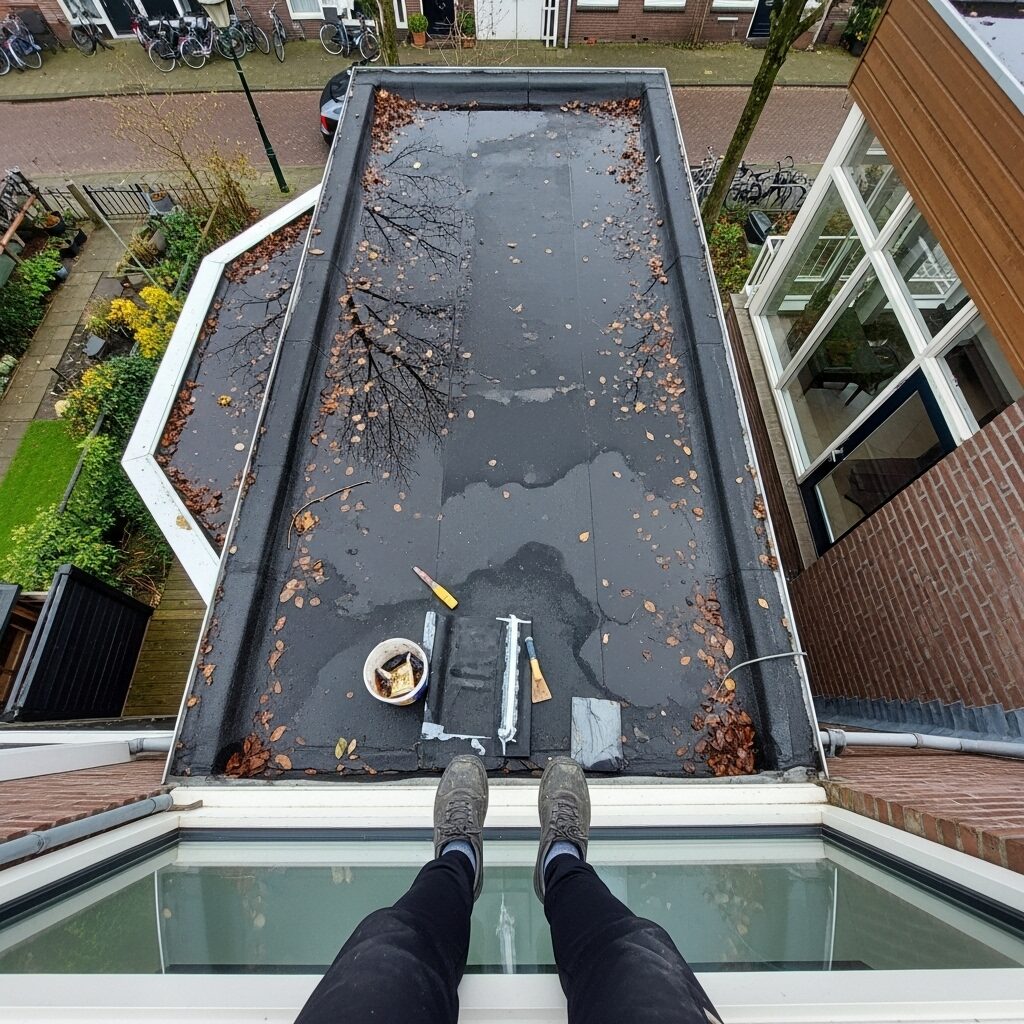 Oorzaken van een daklekkage