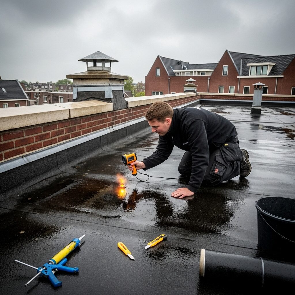 Een lekdetectie laten uitvoeren